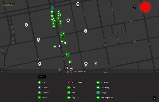 Gallery-Night-Pensacola-map GPS-enabled map for Gallery Night Pensacola