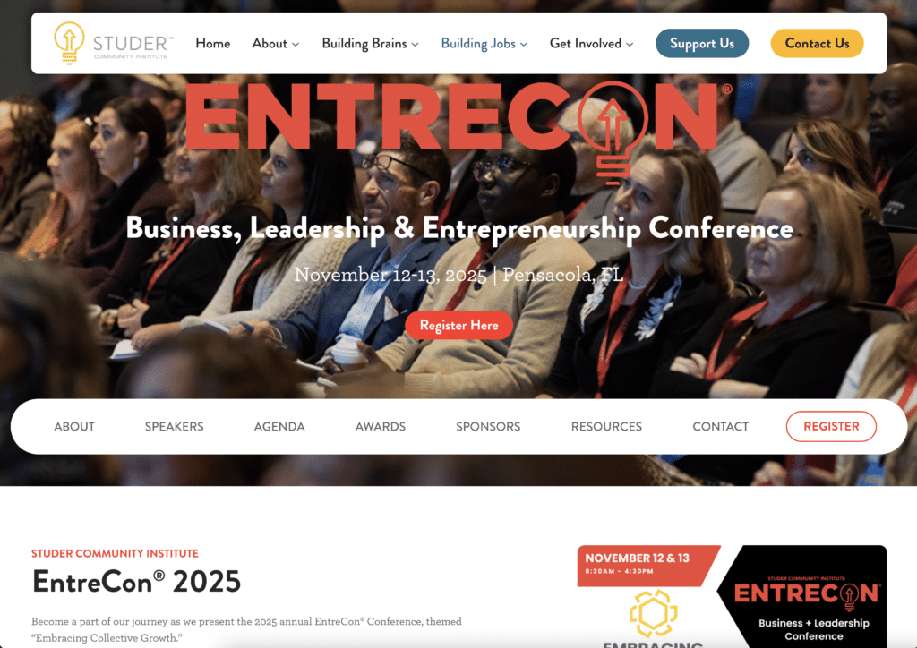 Studer Community Institute EntreCon